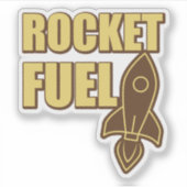 Sticker Carburant à fusée (Devant)
