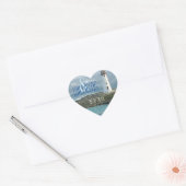 Sticker cardiaque Mariage PH&D Nouveau-Angleterre  (Enveloppe)
