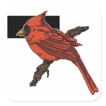 Sticker cardinal