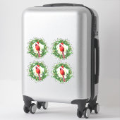 Sticker Cardinal Holiday (Sur valise)