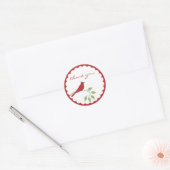 Sticker cardinal - Merci (Enveloppe)