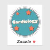 Sticker Cardiologie (Feuille)