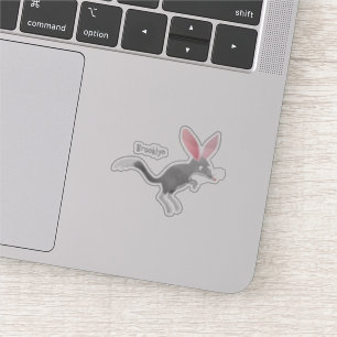 Sticker Caricature de bilby australien très heureuse