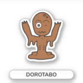 Sticker Caricature japonaise Yokai Dorotabo (Devant)