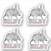 Sticker Caricature mignonne bibly (Devant)