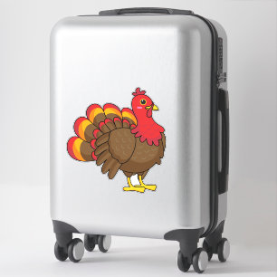 Sticker Caricature mignonne Turquie