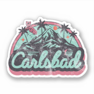 Sticker Carlsbad, Californie