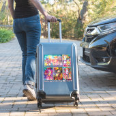 Sticker CARNAVAL DE VENISE Mardi Gras Masquerade Masques M (Valise Insitu)