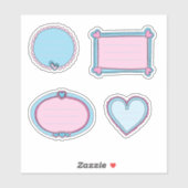 Sticker Carnet d'amour (Feuille)