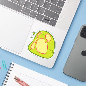 Sticker Carnivorb - Base (Ordinateur portable avec iPhone)