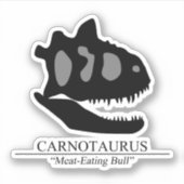 Sticker Carnotaurus (Devant)
