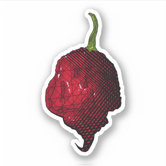 Sticker Carolina Reaper (Devant)