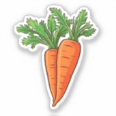 Sticker Carotte de dessin (Recto)
