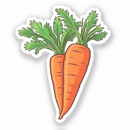 Sticker Carotte de dessin (Recto)