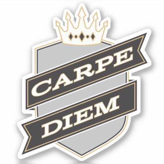 Sticker Carpe Diem (Devant)