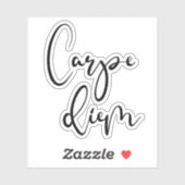 Sticker Carpe Diem (Feuille)