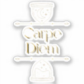 Sticker Carpe diem (Recto)