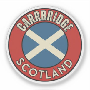 Sticker Carrbridge, Écosse