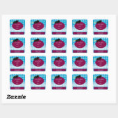 Sticker Carré (Feuille)