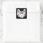STICKER CARRÉ アフリカオオコノハズクちゃん (Sac)