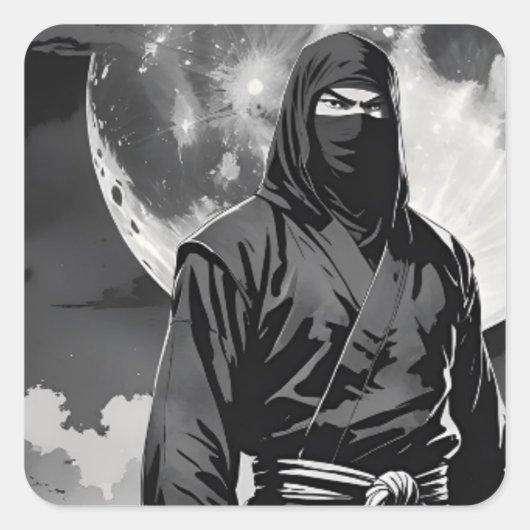 Sticker Carré 月下の密命（Gekka no Meimei） (Devant)