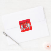 STICKER CARRÉ 面白? (Enveloppe)