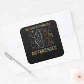 Sticker Carré 100 Jours D'acceptation Des Différences Sped Ensei (Enveloppe)