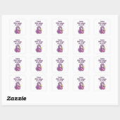 Sticker Carré 100 jours d'école (Feuille)