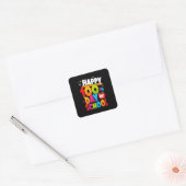Sticker Carré 100 jours d'école 44 (Enveloppe)