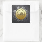 Sticker Carré 13e degré : Maître de la Neuvième Arche (Sac)