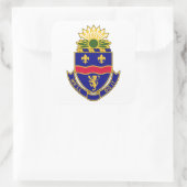 Sticker Carré 148e Régiment d'infanterie - Nous le ferons (Sac)