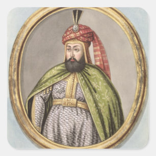 Sticker Carré 1612-40) sultans IV d'Amurath (Murad) (1623-40, de