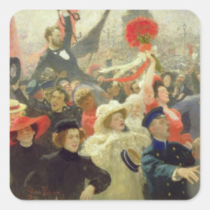 Sticker Carré 17 octobre 1905