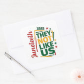 Sticker Carré 1865, 1865, Histoire noire (Enveloppe)