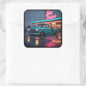 Sticker Carré 1958 Chevrolet 3100 Apachee (Sac)
