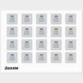 STICKER CARRÉ 1978 (Feuille)