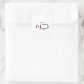 Sticker Carré 1% Barely Okay Battery Life (Sac)