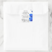 Sticker Carré 1 Jean 5:14 (Sac)