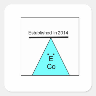 Sticker Carré 1er logo E