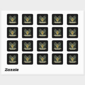 Sticker Carré 1re division de cavalerie Vétéran de la 1re CAV (Feuille)