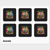 Sticker Carré 1st Grade Teacher (Feuille)