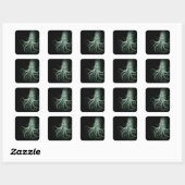 STICKER CARRÉ 2 (Feuille)