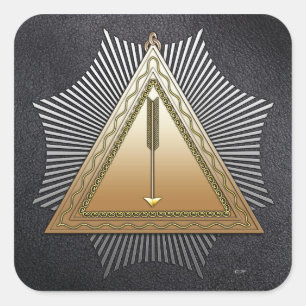 Sticker Carré 21e degré : Noachite patriarche