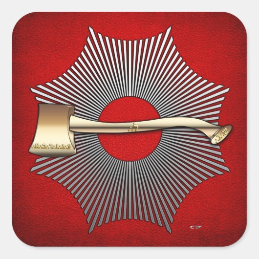 Sticker Carré 22e degré : Prince de Libanus (Devant)