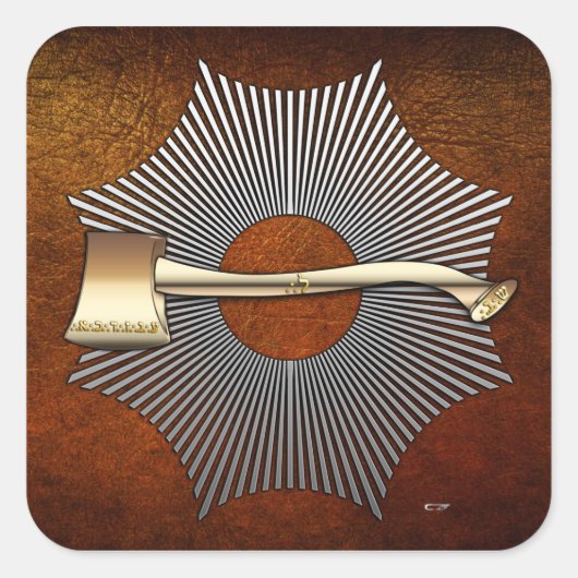 Sticker Carré 22e degré : Prince de Libanus (Devant)