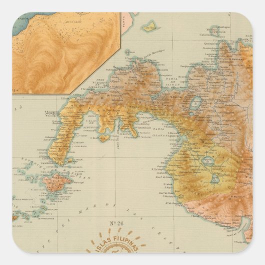 Sticker Carré 26 Jolo à Mindanao (Devant)