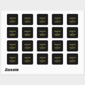Sticker Carré 2 + 2 = 5 Blague de maths drôle (Feuille)