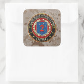 Sticker Carré 2nd MSOB [3D] (Sac)