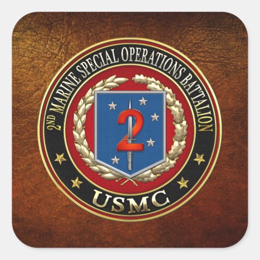 Sticker Carré 2nd MSOB [3D] (Devant)