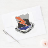 Sticker Carré 304e Bataillon des transmissions (Enveloppe)